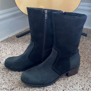 Tall Leather Ugg Boots